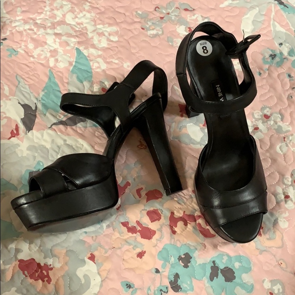 Black heels